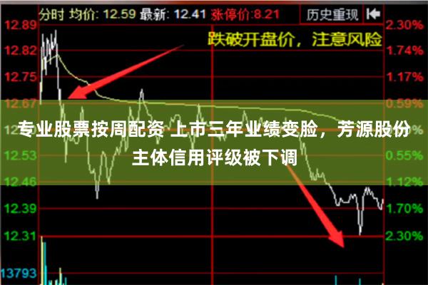 专业股票按周配资 上市三年业绩变脸，芳源股份主体信用评级被下调